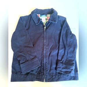 Janie and Jack Blue Light Weight Jacket Classic Style Size 2-3T